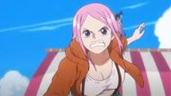 Bonney as seen in her adult form using the Toshi Toshi no Mi (Image Source: Toei Animation)